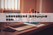谷歌搜索指数比特币（比特币google搜索指数）